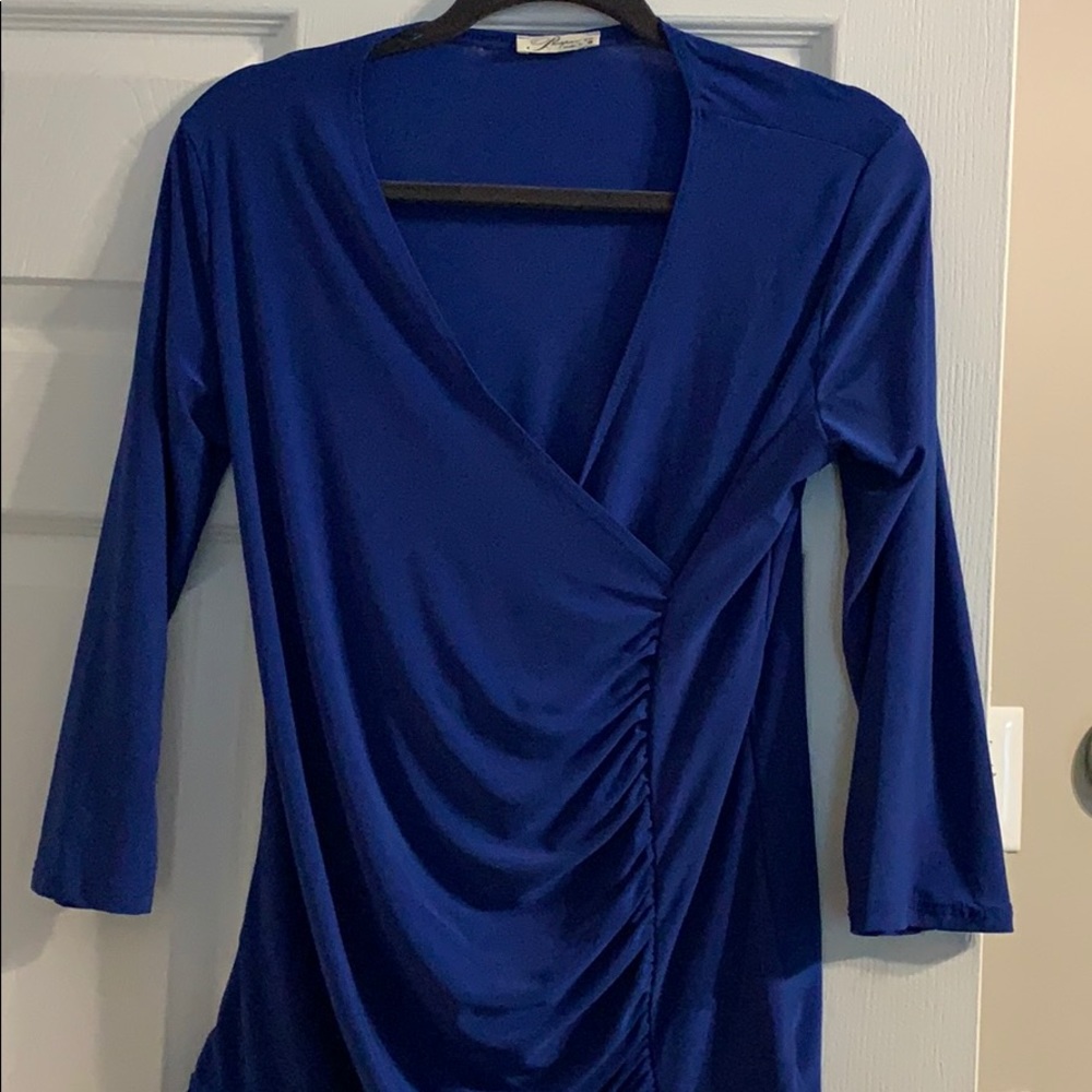 New without tags faux wrap top